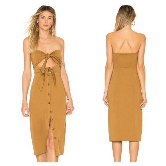 House Of Harlow 1960 X Revolve Colette Dress - Toffee